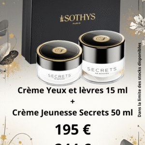 SOTHYS Crème Yeux et Lèvres15 ml + Crème Jeunesse Secrets 50 ml